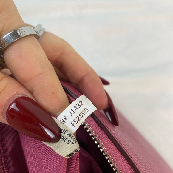 coach sunset red pop pouch bag - Picture 9 of 9